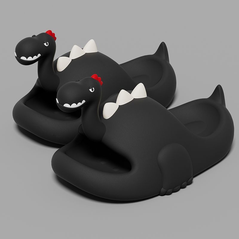 🐉2023 mẫu hot Dép Đi Trong Nhà Chống Trượt Hình Khủng Long Dễ Thương Cho Nữ