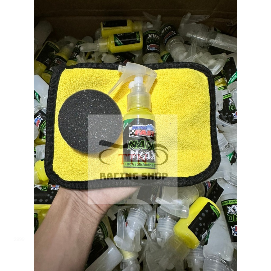 Nano Wax Dưỡng Bóng Dàn Áo Xe Máy TẶNG KHĂN VÀ MÚT LAU