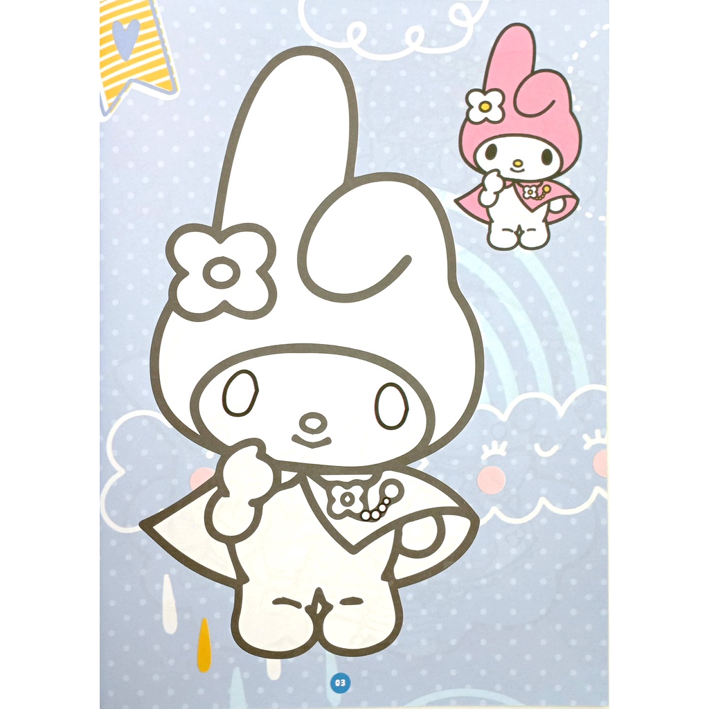 Sách Bé Tô Màu - Hello Kitty Và Bạn Bè