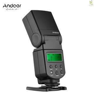 ANDOER Đèn flash speedlite gn40 led Điều Chỉnh Được gn40 Có Giá Đỡ Thay Thế Cho Máy Ảnh canon olympus pentax dslr came-9.7