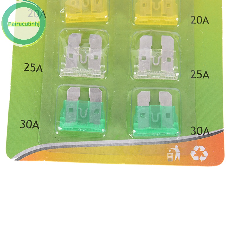 Cầu Chì parucutin pop 10-30a Bằng Hợp Kim Kẽm Bền An Toàn Cho Xe Hơi vn