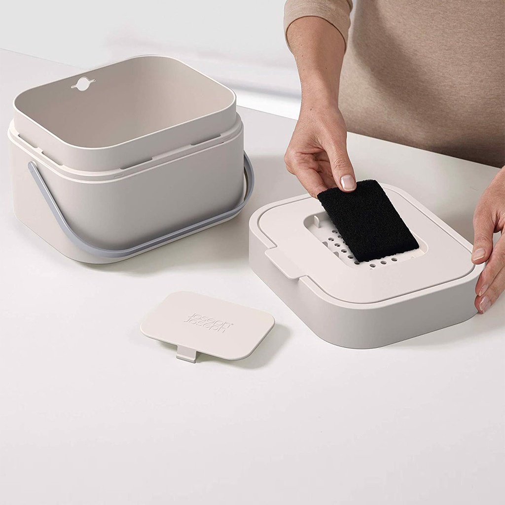 Thùng rác hữu cơ Joseph Joseph 30015 Stack 4 - Stein -khử mùi thông minh,