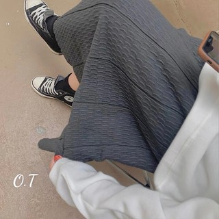 Chân váy len xoè dài hàng QC freesize