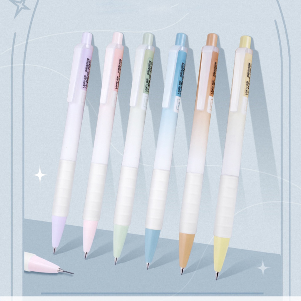 Bút Chì Cơ Kiểu Đẩy Đơn Giản Kèm Cục Tẩy 0.5 / 0.7 wj438