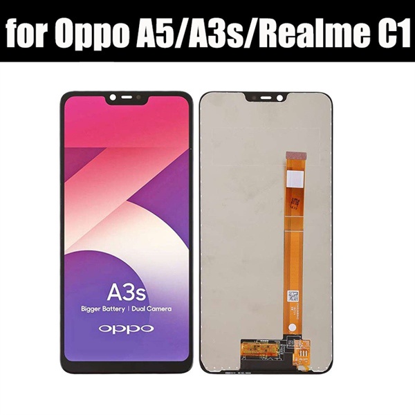 Màn Hình OPPO A3S - OPPO A5 - Realme C1 Zin - Đen
