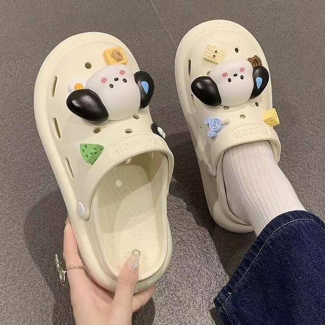 C-FOOT dép Cross dép sandal nữ mềm êm chân hình cún siêu cute