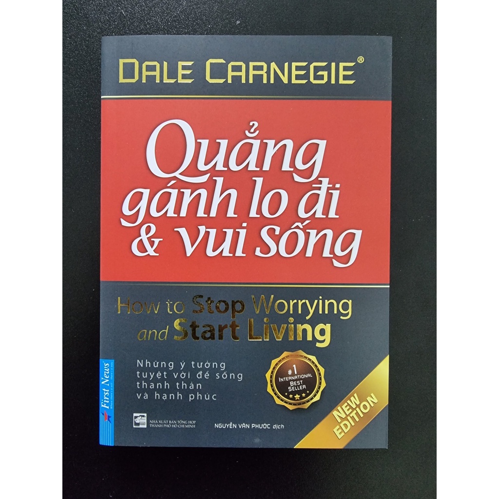 Sách - Quẳng Gánh Lo Đi Và Vui Sống