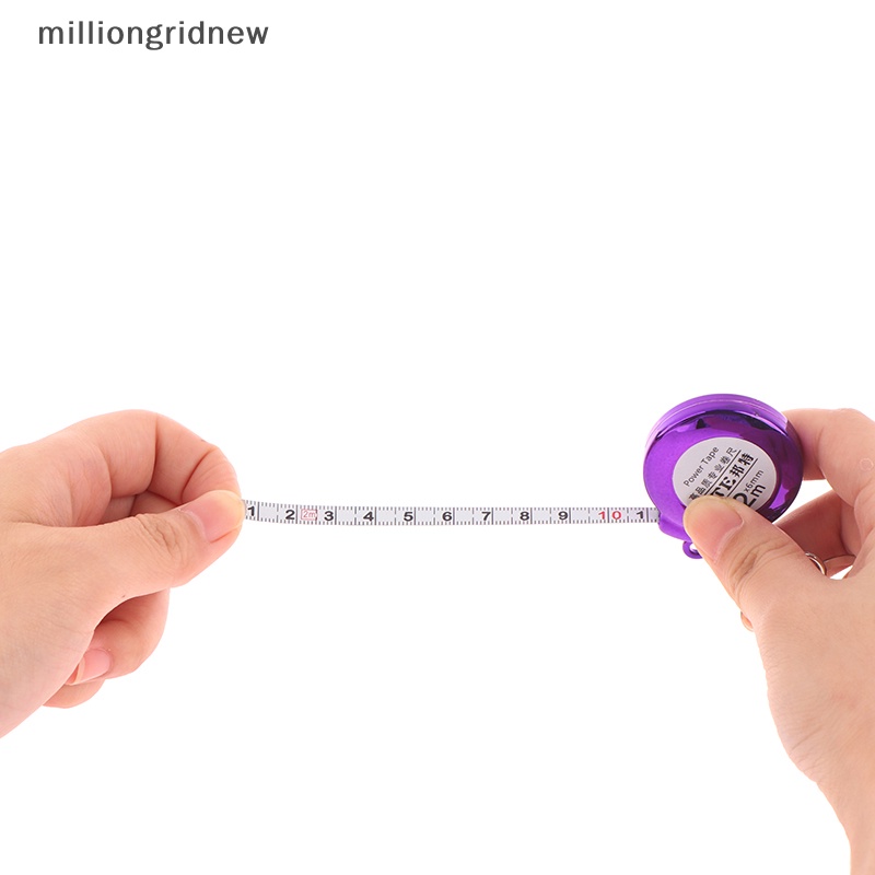 Thước Dây mini Đa Năng Có Móc Khóa Bằng Thép Sáng Tạo Và Thiết Thực 2m