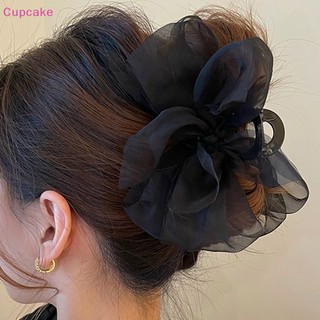 [cke] Kẹp Tóc Dạng Lưới Thắt Nơ Thanh Lịch Cho Nữ