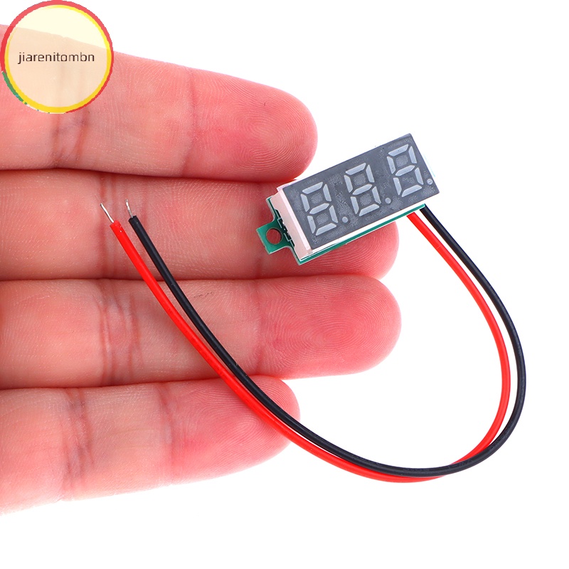 Vôn Kế Kỹ Thuật Số dc5-30v Màn Hình led 0.28 inch Cho Xe Hơi vn