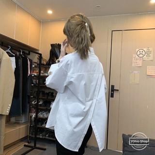 Plus Áo Sơ Mi Dáng Rộng Thời Trang Mùa Xuân Dành Cho Nữ