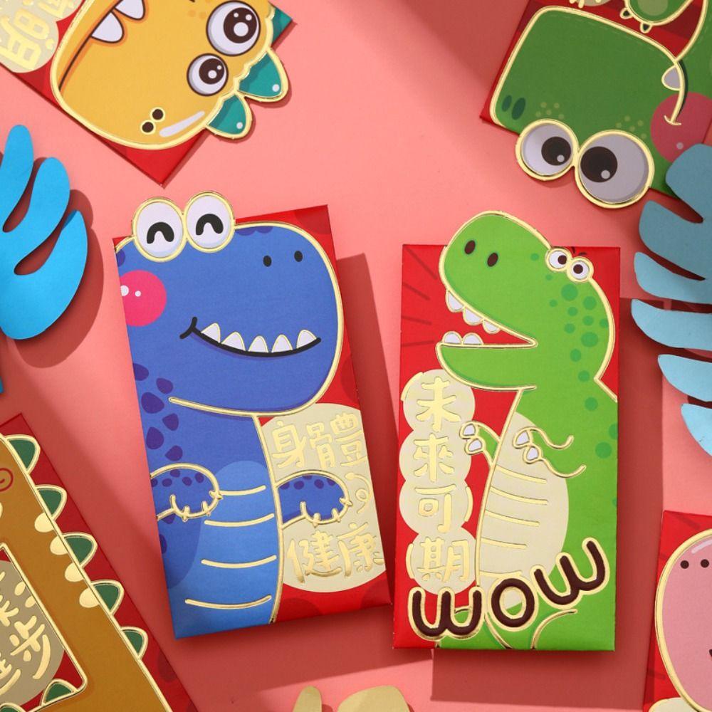 Mkeb Bao Lì Xì Năm Mới 2024 Họa Tiết Rồng Truyền Thống hongbao