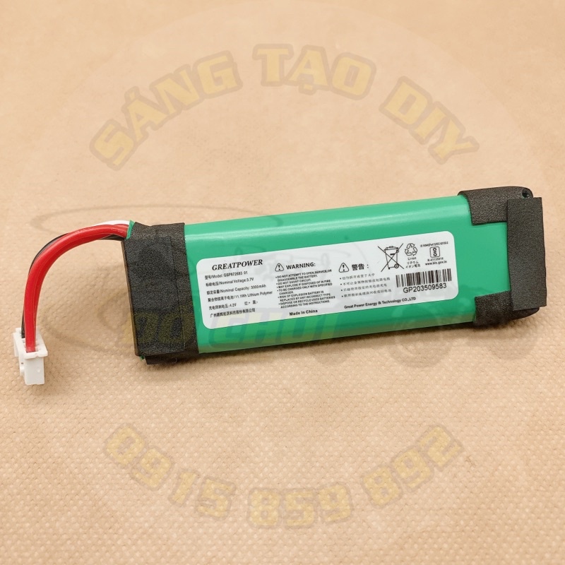 Pin Tháo Loa JBL Go 2 / JBL Clip 3 / Clip4 / JBL Flip 3 / Flip 4 / JBL Tune / JBL Free / JBL Free X