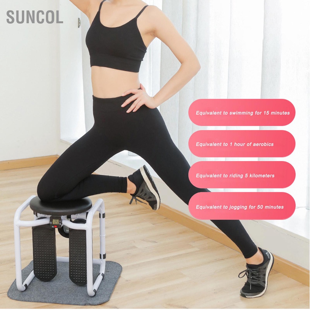 SUNCOL Mini Stepper Đa Năng Thủy Lực Tắt Tiếng Máy Tập Thể Dục Tại Nhà Thiết Bị Hình