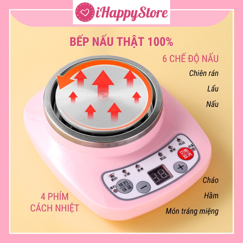Bộ Đồ Chơi Nấu Ăn Cho Bé 48 Chi Tiết Mini Inox 304 - iHappyStore