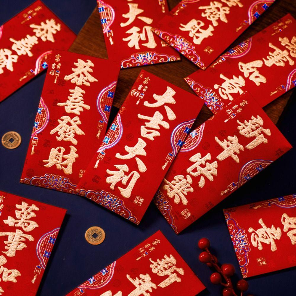 Mmluck Bao Lì Xì Đỏ May Mắn Chúc Mừng Năm Mới May Mắn