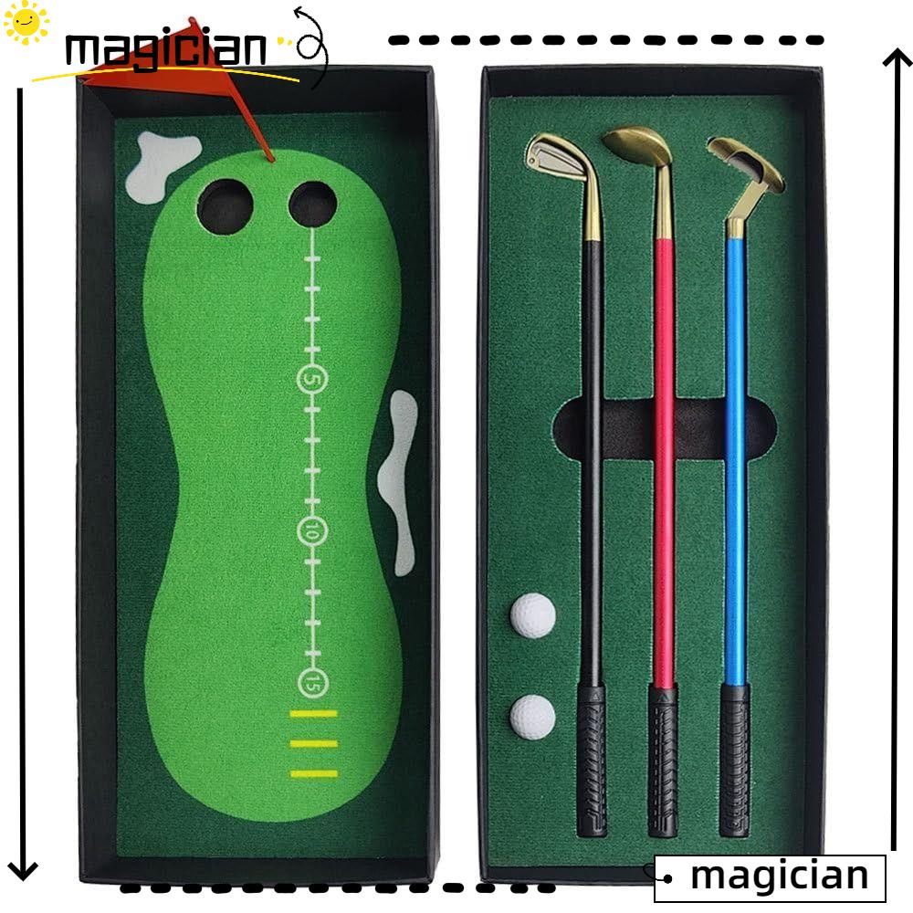 Mag Bộ Bút Bi Hình Gậy Đánh golf mini Bằng Hợp Kim Vui Nhộn Trang Trí Bàn Tiệc Tùng