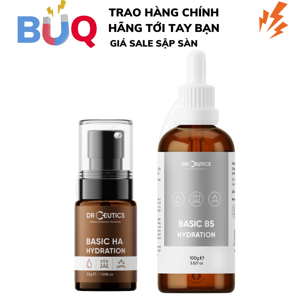 Serum HA Basic Hydration Drceutics Cấp Ẩm Cho Da Dầu Mụn Cho Da 30g/100g