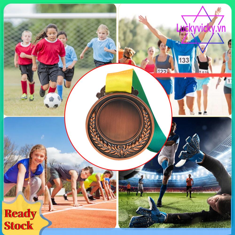 Huy Chương Giải Thưởng 2 Inch 1st 2nd 3rd Có Dây Ruy Băng Đeo Cổ Cho Bé