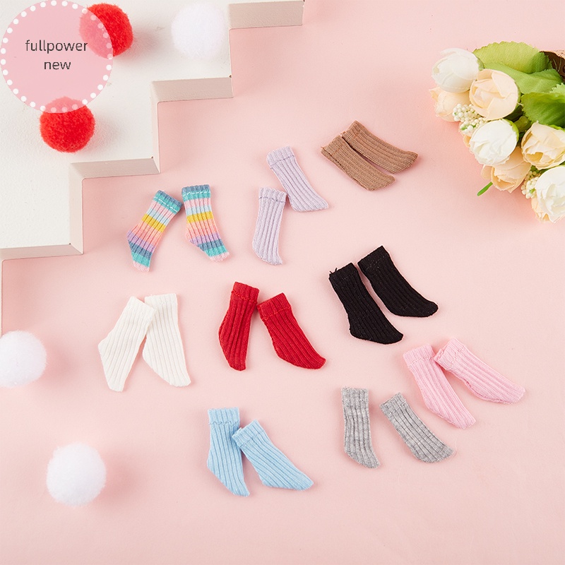 Fullpowernew Quần Short + Đôi Vớ Cho Búp Bê ob11 Tỉ Lệ 1 / 6 1 / 12