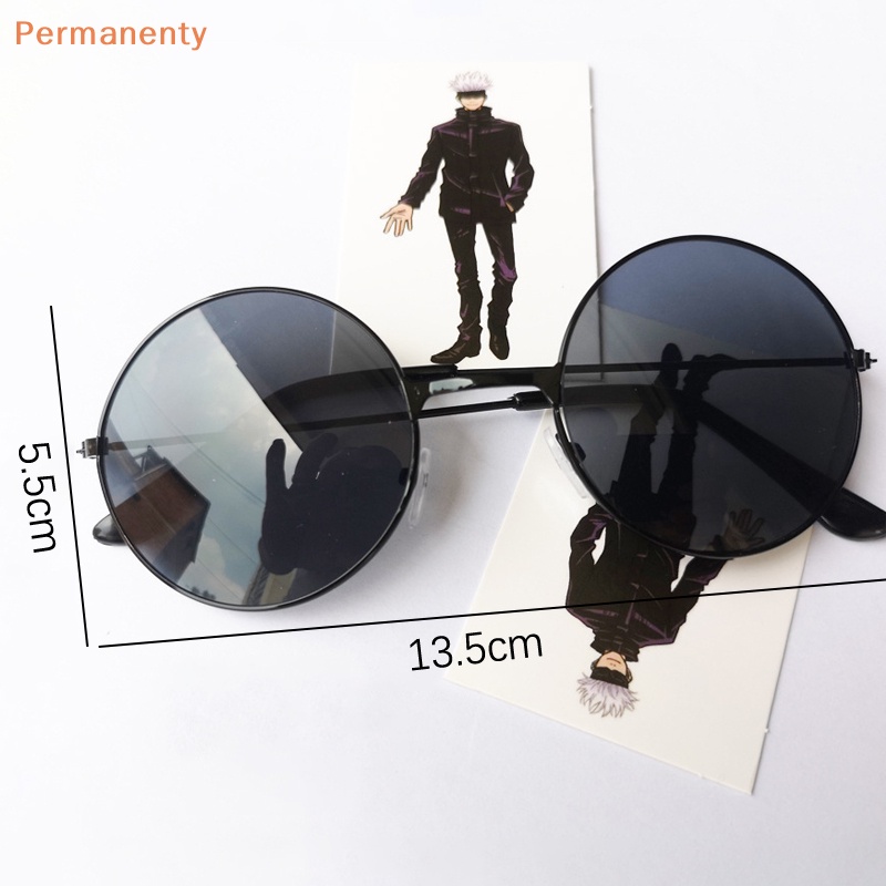 Mặt Nạ Mắt Hóa Trang jujutsu kaisen gojo Bằng pu Màu Đen Cho Nam