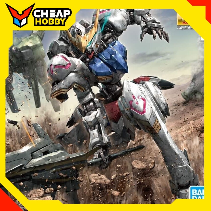 Mô Hình Lắp Ráp Gundam MG IBO Barbatos 4th Form chính hãng Bandaitặng ôtô