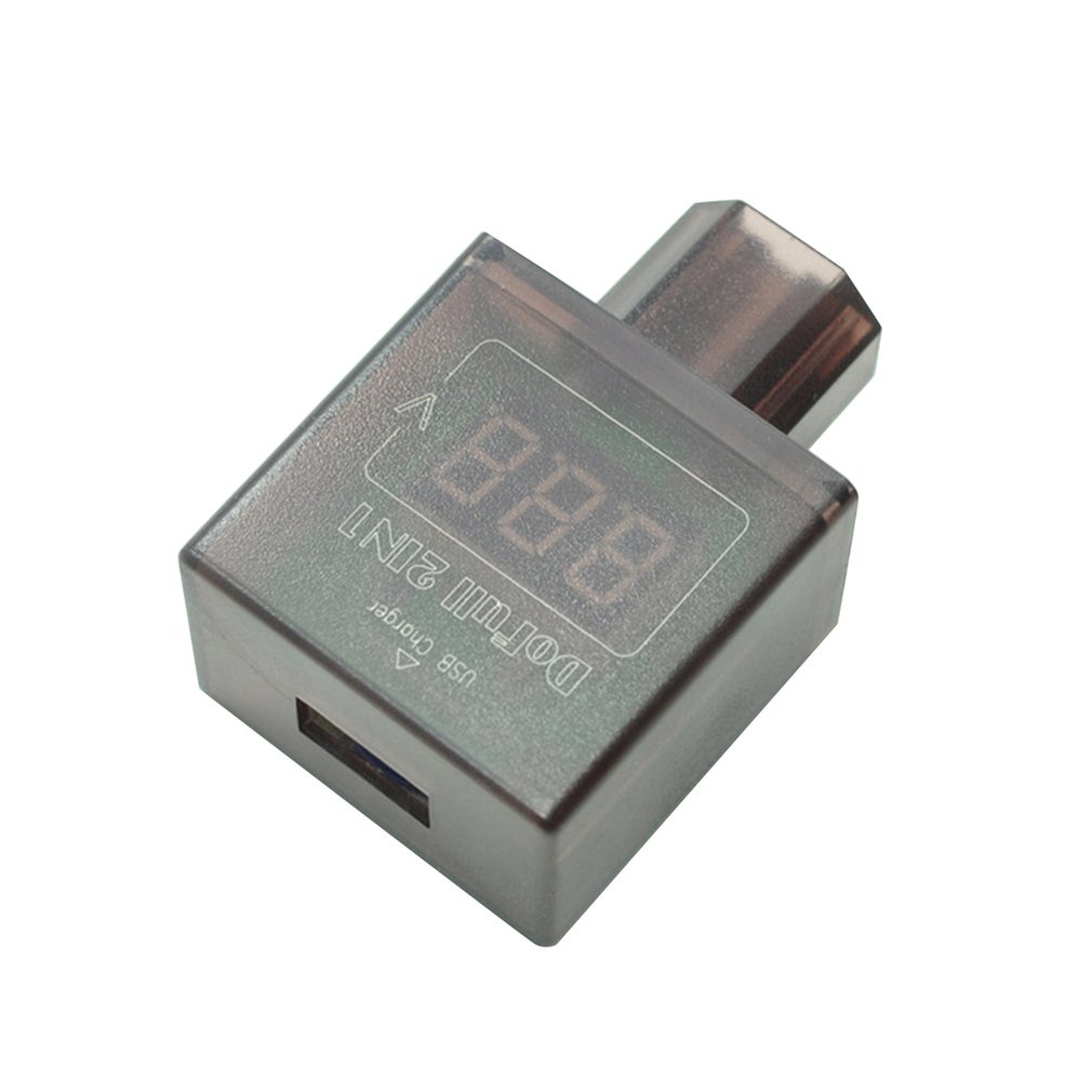 Vôn Kế Điện Tử 2 Trong 1 48v / 60v / 72v / 96v Cho Xe Hơi