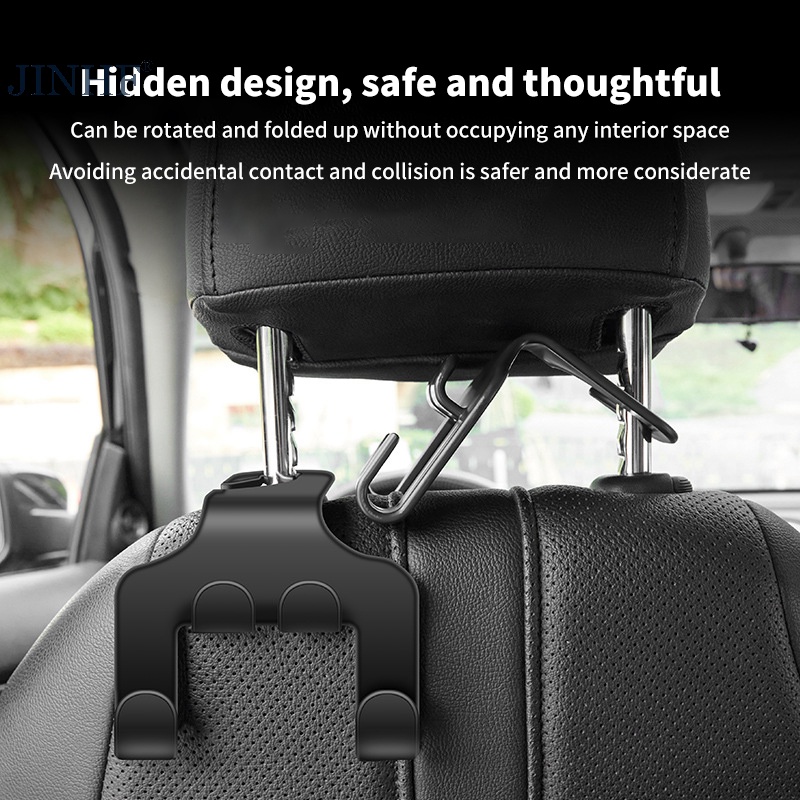 Móc Treo Điện Thoại Gắn Sau Ghế Xe Hơi Hai Đầu Tiện Dụng