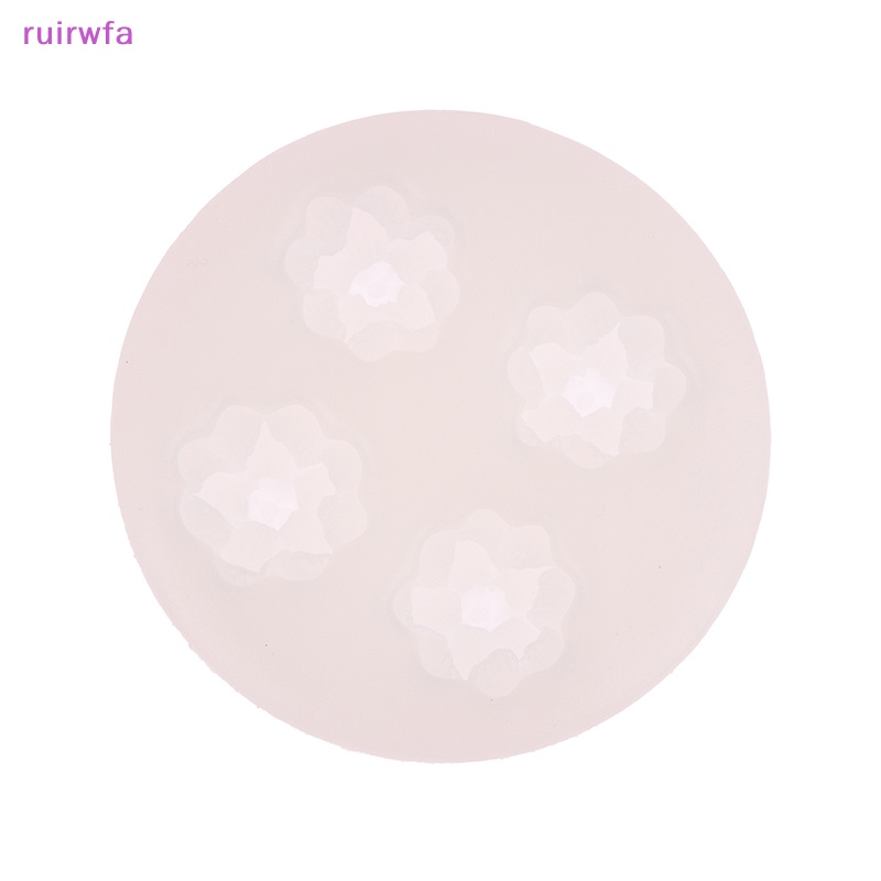 1 Khuôn Silicon Làm Bánh Kẹo diy Hình Hoa Anh Đào mini ruirwfa Mới