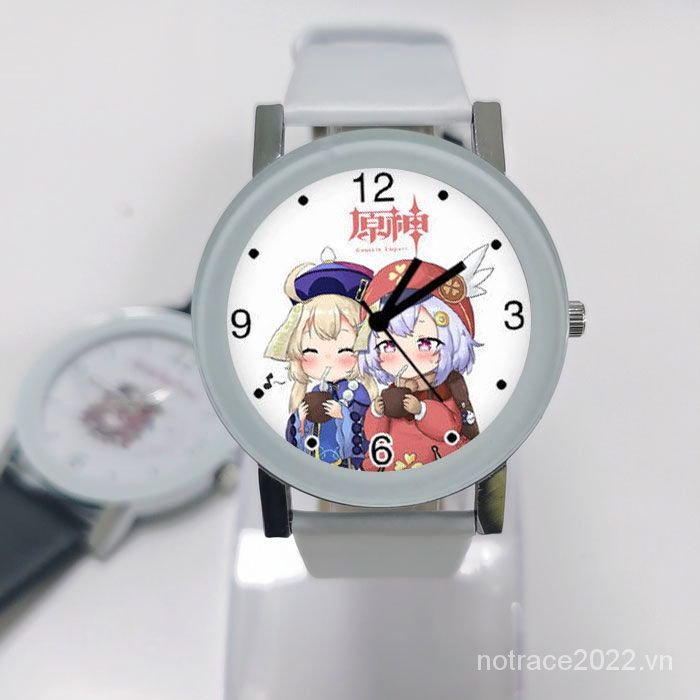 ★Genshin Impact★Đồng Hồ Đeo Tay paimon & keqing game merchandise Hai Chiều Thời Trang