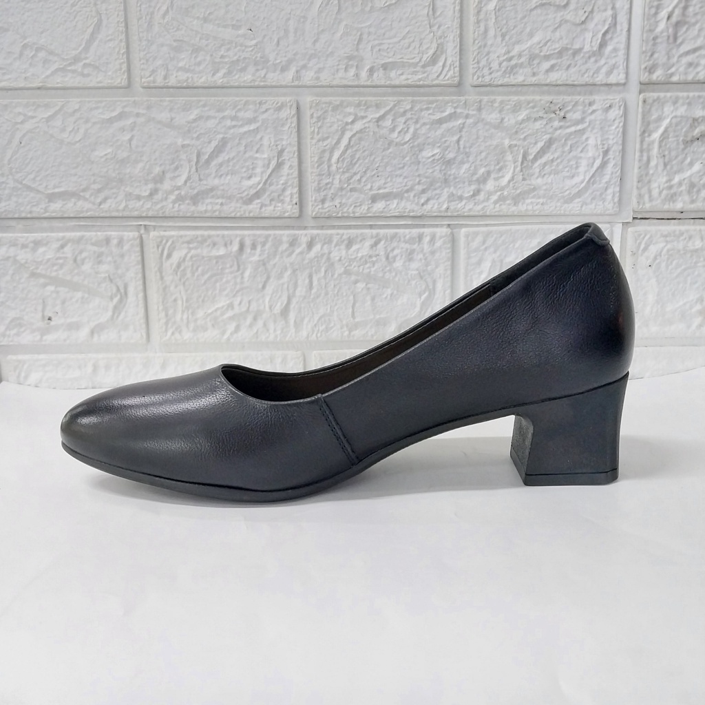 Giày HARPER trơn, gót trụ 3cm