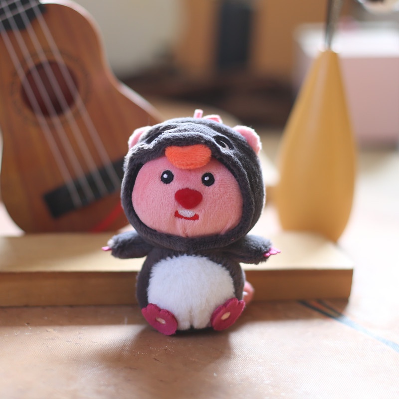 Dễ Thương Móc Khóa Hình Búp Bê Nhồi Bông Đáng Yêu