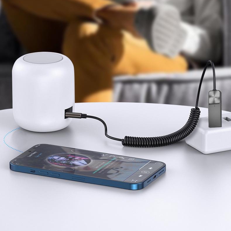 Thiết Bị Nhận Tín Hiệu Âm Thanh bluetooth 5.0 jack Cắm 3.5mm Cho Xe Ô Tô