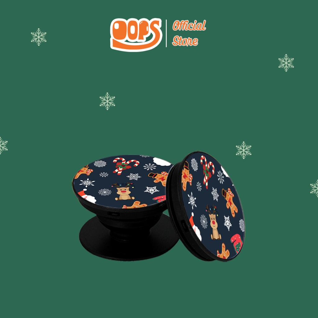 Giá đỡ điện thoại Noel Oops in họa tiết Giáng Sinh OPPSK073