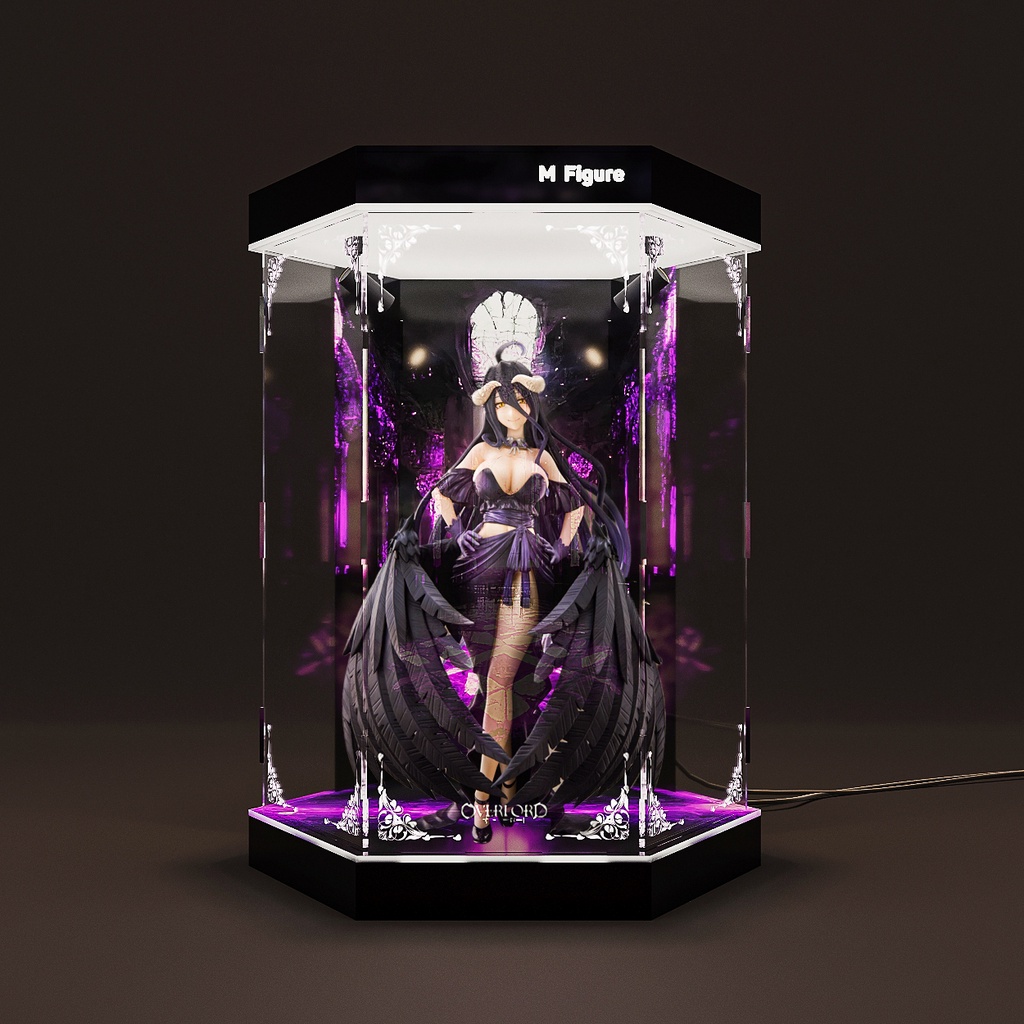 Hộp Trưng Bày Mô Hình - Albedo AMP Black Dress ver  Mica Box