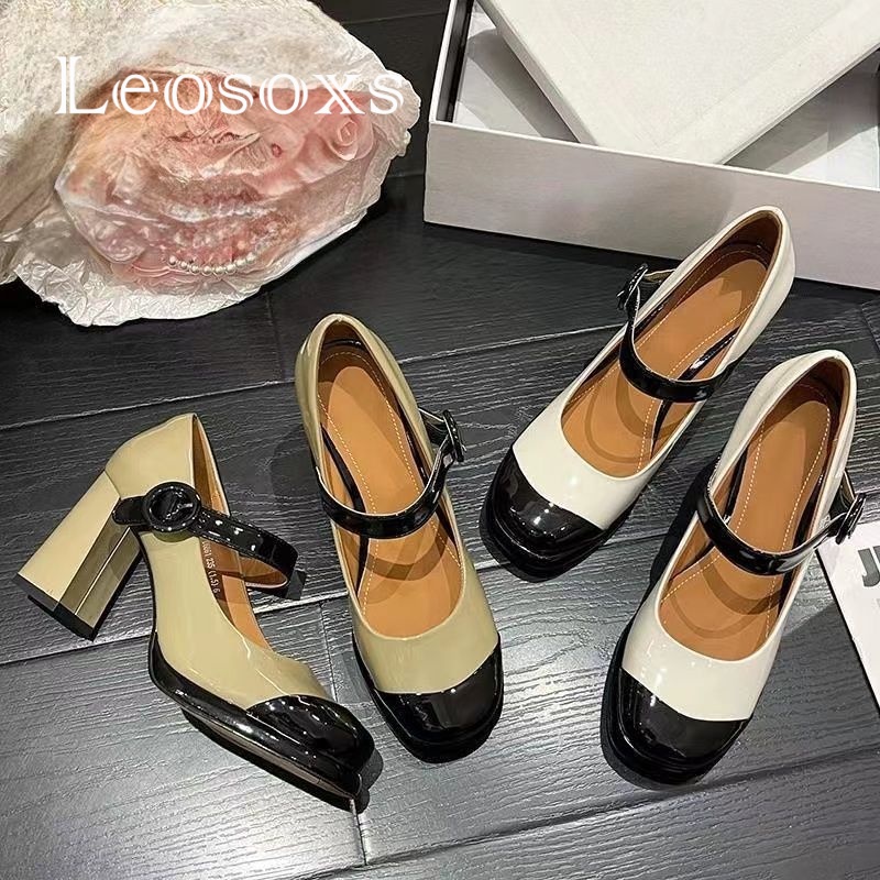 Leosoxs  Giày Cao Gót Mũi Nhọn GIÀY SANDAL Thời Trang Mới 2023 Cho FLF23A0XUI 43Z231026