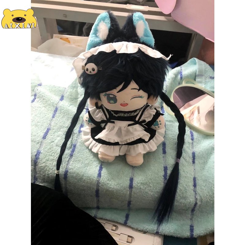 AIXINI Búp Bê Nhồi Bông Mềm Mại Hình Nhân Vật Game Genshin Va Chạm Xiao Venti Arataki Itto