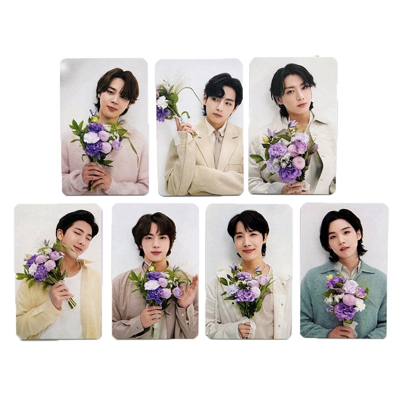 Bộ Thiệp In Hình bts v jimin jungkook Thẻ