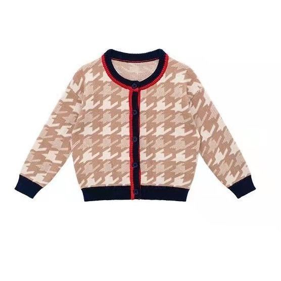 Áo Khoác Len Dệt Kim Phong Cách Thời Trang Xuân Thu Mới Dành Cho Bé Trai