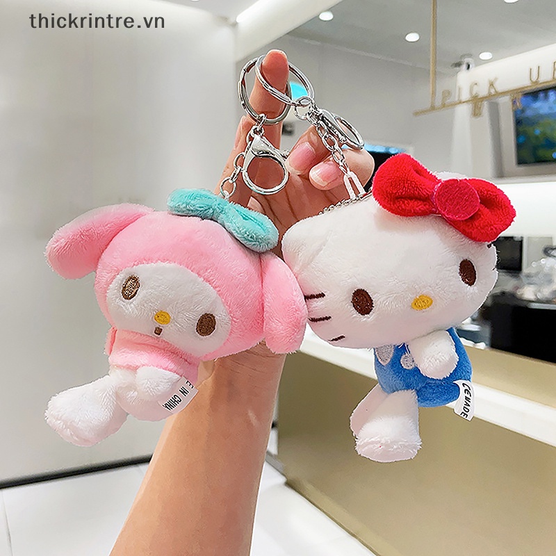 Th Móc Khóa Hình sanrio my melody kuromi cinnamoroll hello kitty Nhồi Bông Đáng Yêu Cho Nữ vn