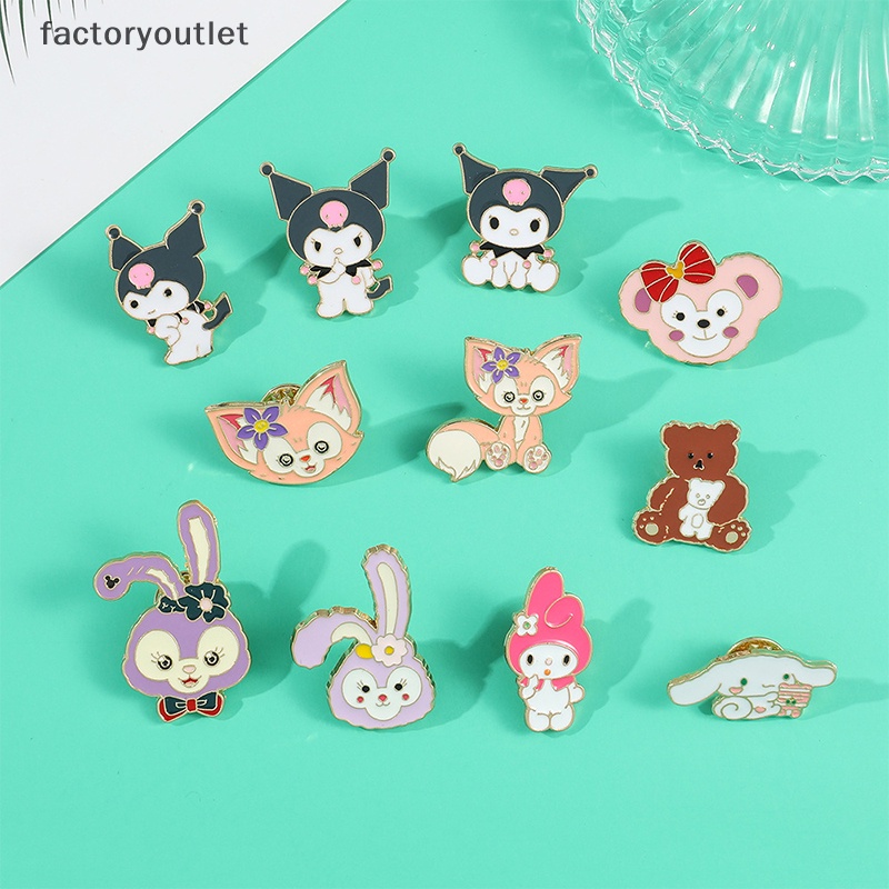 Thời Trang Ghim Cài Ba Lô Hình sanrio hello kitty kuromi Cinnamoroll my melody Dễ Thương Mới