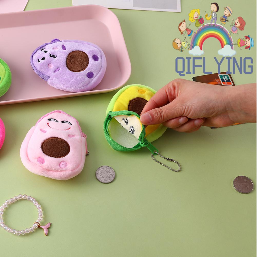 Ví Nhỏ Đựng Tiền Xu Hình Trái Bơ Thời Trang Cho Nữ