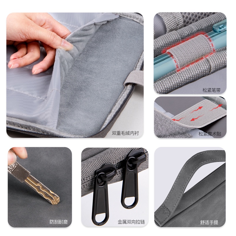 Bao Da Máy Tính Bảng Chống Sốc Cho xiaomi redmi pad se 2023 11inch mi pad 6 / 5 pro redmi pad 10.61 pad4 plus 10.1 Ốp