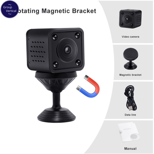 . 1 Bộ camera Hồng Ngoại mini f9 1080p hd wifi Có Chế Độ Nhìn Ban Đêm