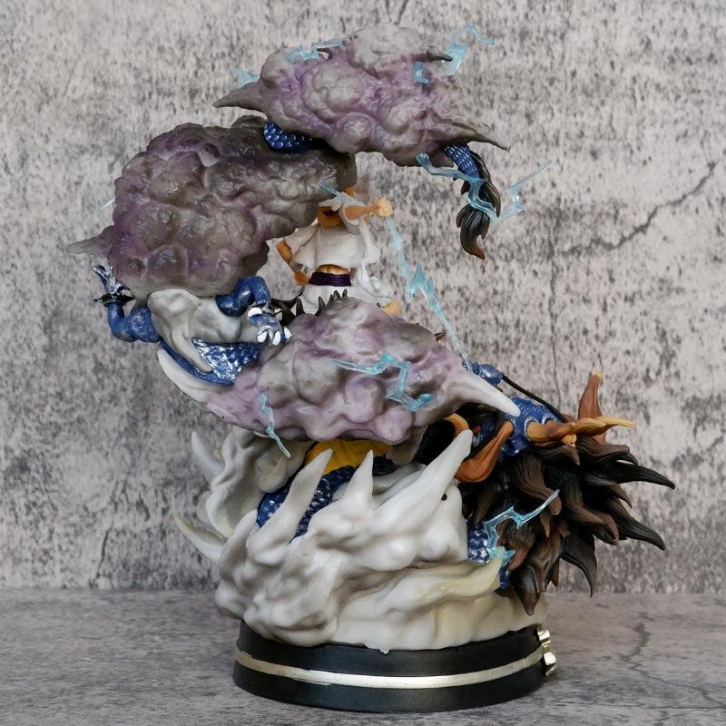 Mô hình Luffy Gear 5 đấm Kaido siêu ngầu cao 23cm - Mô hình One Piece