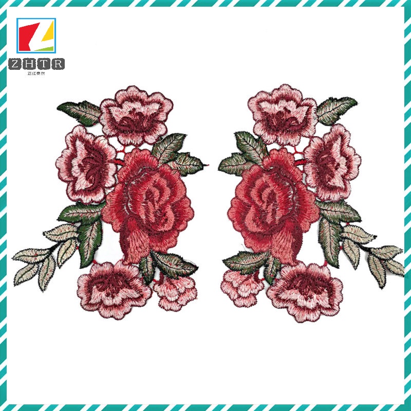 Bộ 4 Chiếc tairanzh Thêu Hoa