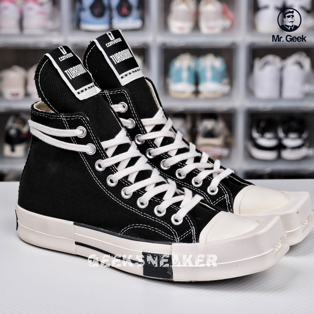 Giày Sneaker Rick Owens x Converse TURBODRK Chuck 70