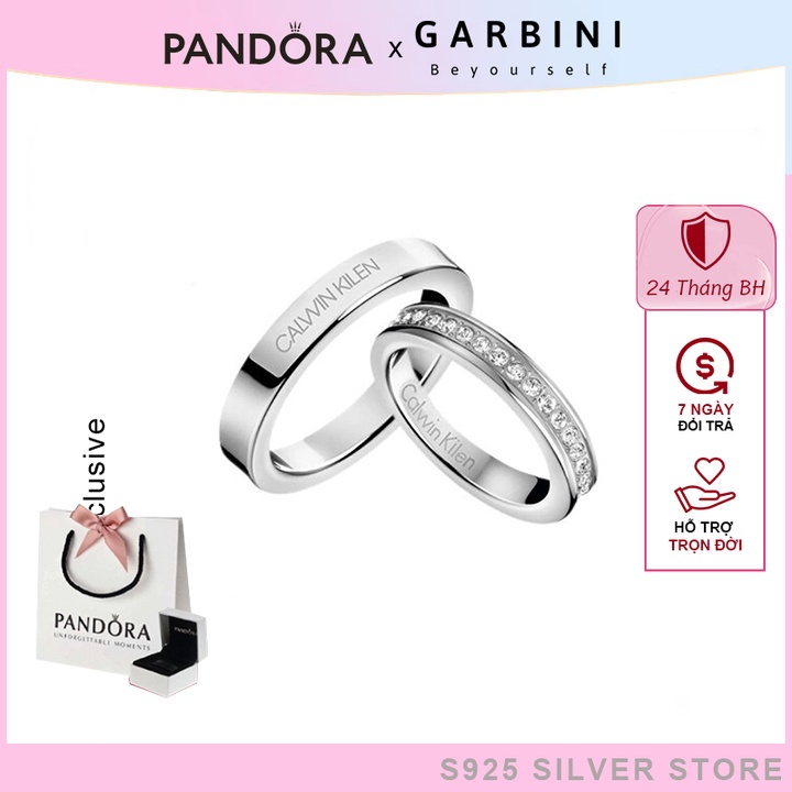 Nhẫn cặp đôi Calvin Klein Hook CK Ring Authentic - Garbini
