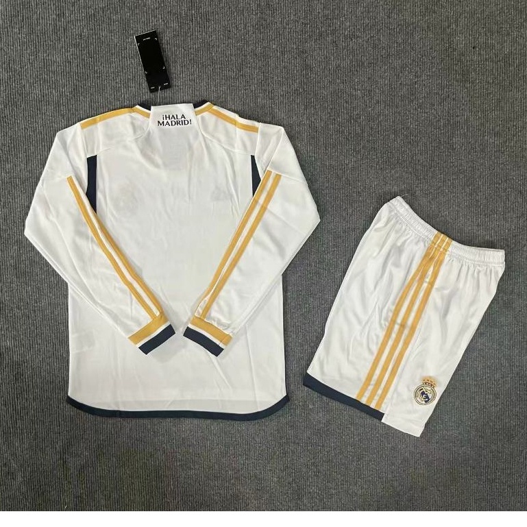 Bộ Quần Áo Bóng Đá Tay Dài Dành Cho Trẻ Em 2023-24