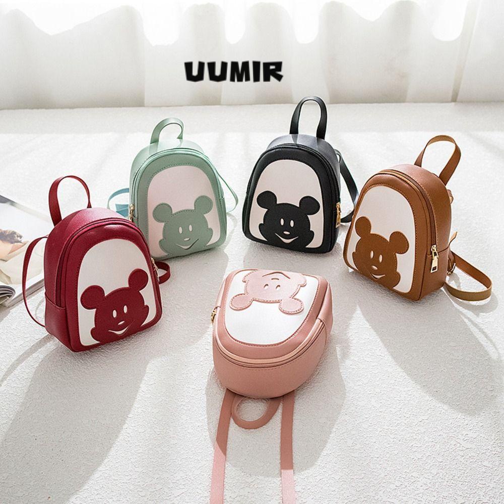 UUMIR Balo Da pu mini Hình Chuột mickey Dễ Thương Cho Bé